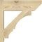 Ekena Millwork Balboa Slat Rough Sawn Outlooker, Douglas Fir, 8"W x 24"D x 24"H OUT08X24X24BOA06RDF - alternate 2